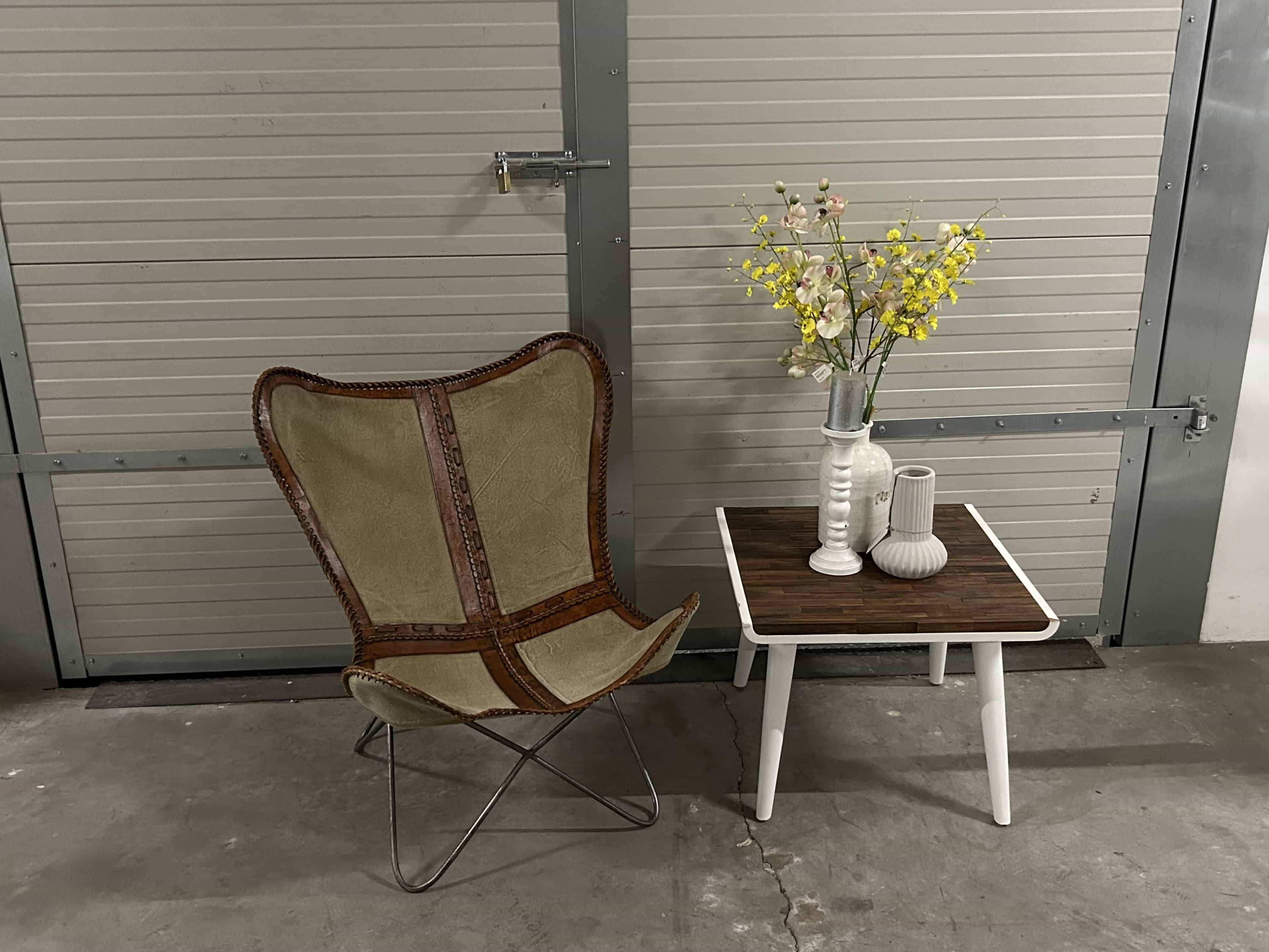 SHOWMODEL Meubelcity Vlinder fauteuil
