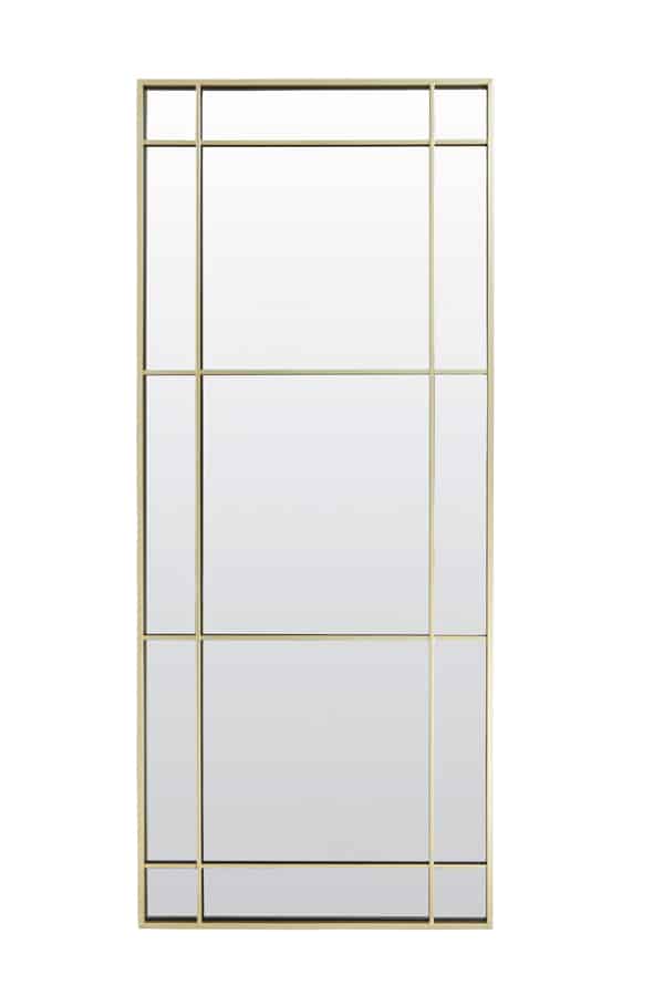 Light & Living spiegel 77x3x183 cm Rincon smoke glas+goud