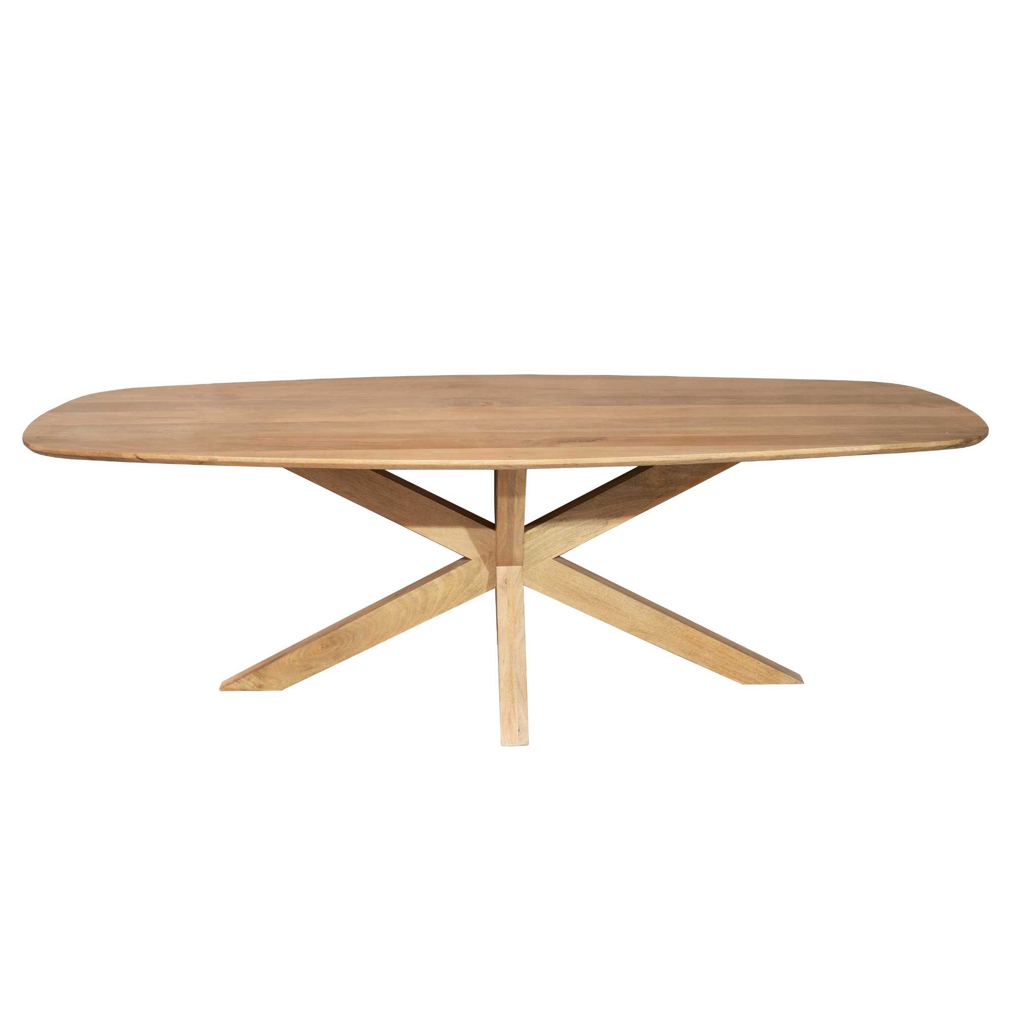 Starfurn Deens ovale eettafel Nina Naturel Mangohout 240 cm
