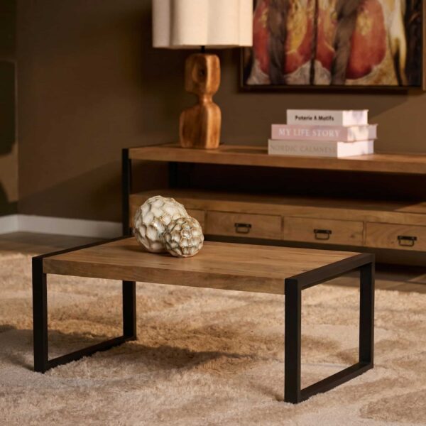 Starfurn Salontafel Britt Naturel Mangohout 110 cm