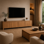 Starfurn Tv meubel Dallas Naturel Mangohout 165 cm