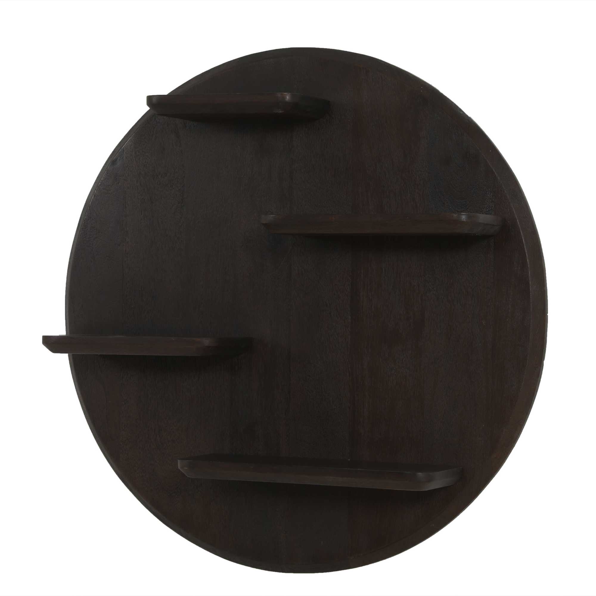 Starfurn wandrek Lena 75 cm rond bruin mangohout