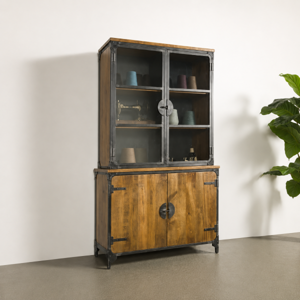 Tower Living buffetkast Basto 120x45x210 cm mangohout
