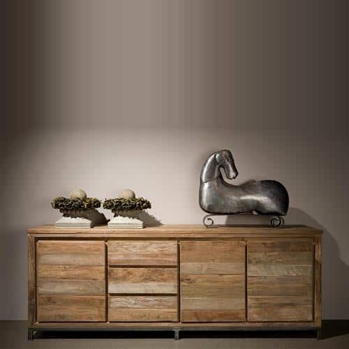 Tower Living dressoir Venetie 220x45x85 cm oud teak