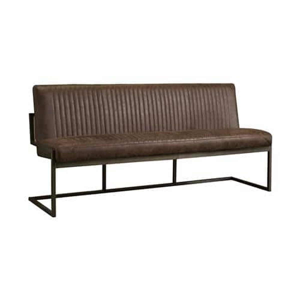 Tower Living eetkamerbank Ferro 185 cm donkerbruin