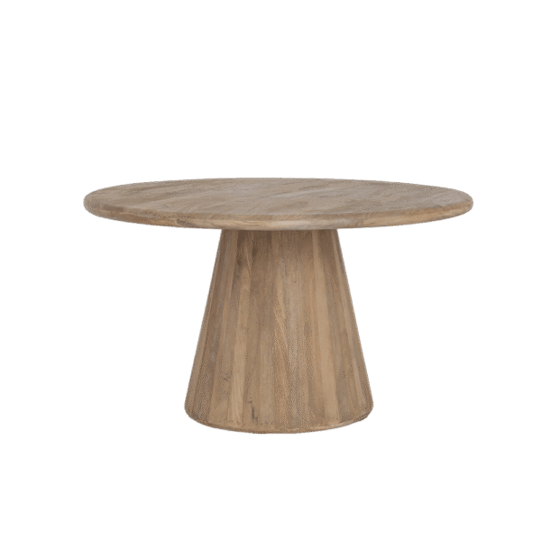 Tower Living eettafel Asti 130 cm rond mangohout naturel