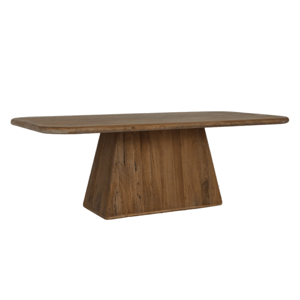 Tower Living eettafel Asti rechthoek 180x100x76 cm mangohout bruin