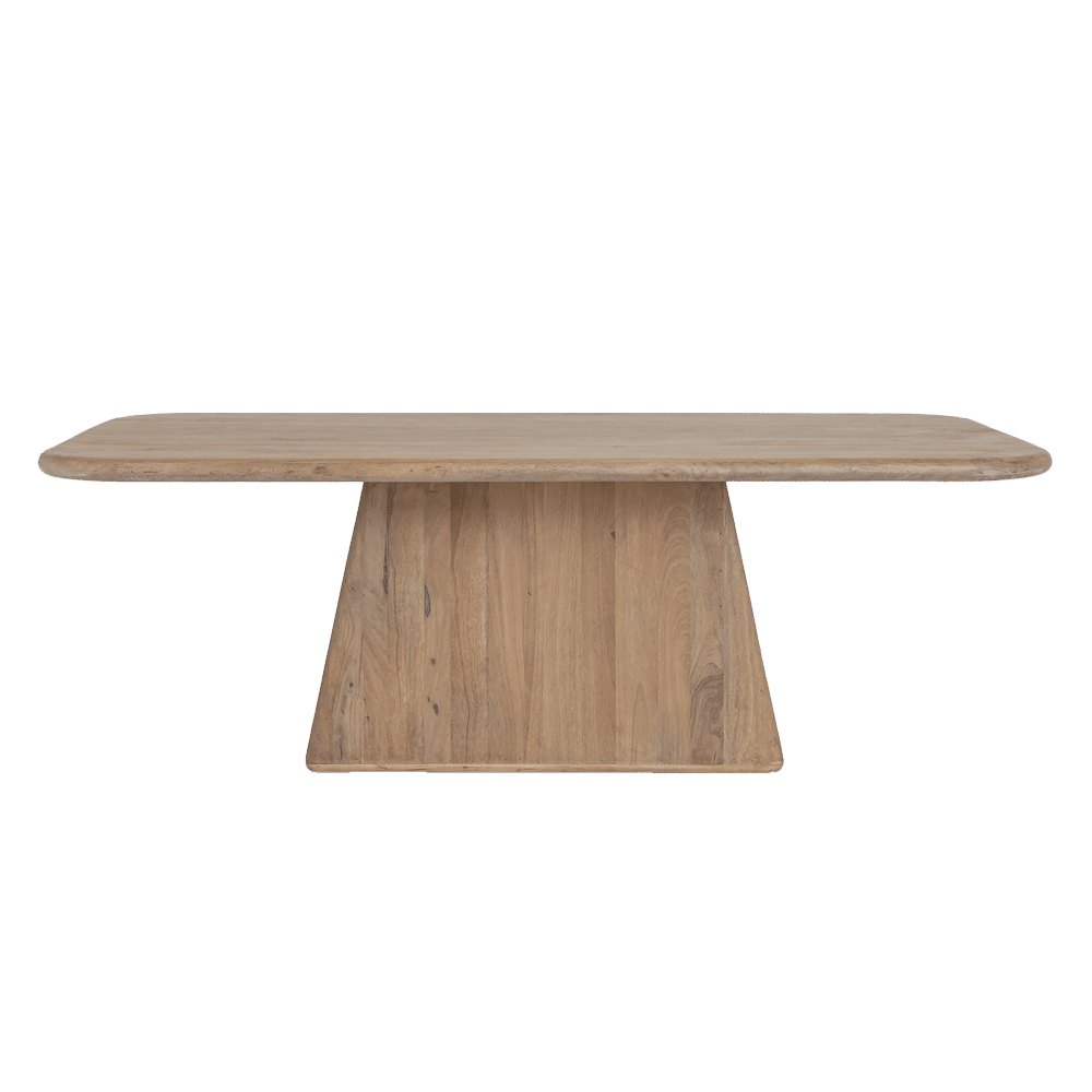 Tower Living eettafel Asti rechthoek 180x100x76 cm mangohout naturel