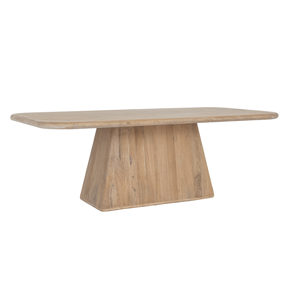 Tower Living eettafel Asti rechthoek 180x100x76 cm mangohout naturel