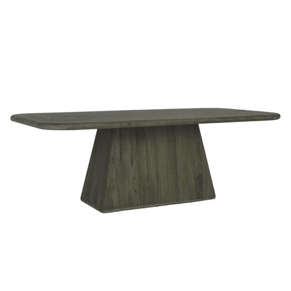 Tower Living eettafel Asti rechthoek 180x100x76 cm mangohout olijfbruin