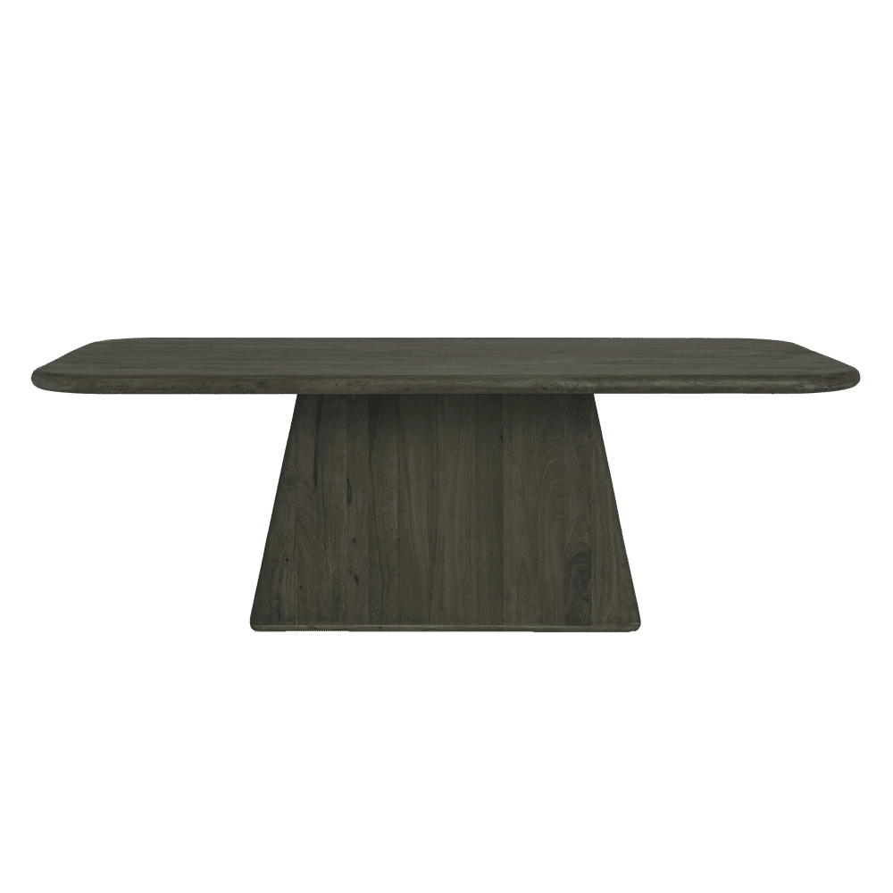 Tower Living eettafel Asti rechthoek 220x110x76 cm mangohout olijfbruin