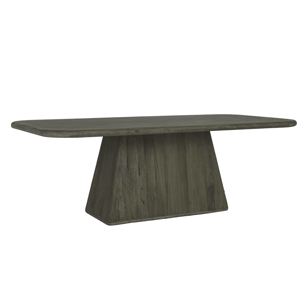Tower Living eettafel Asti rechthoek 220x110x76 cm mangohout olijfbruin