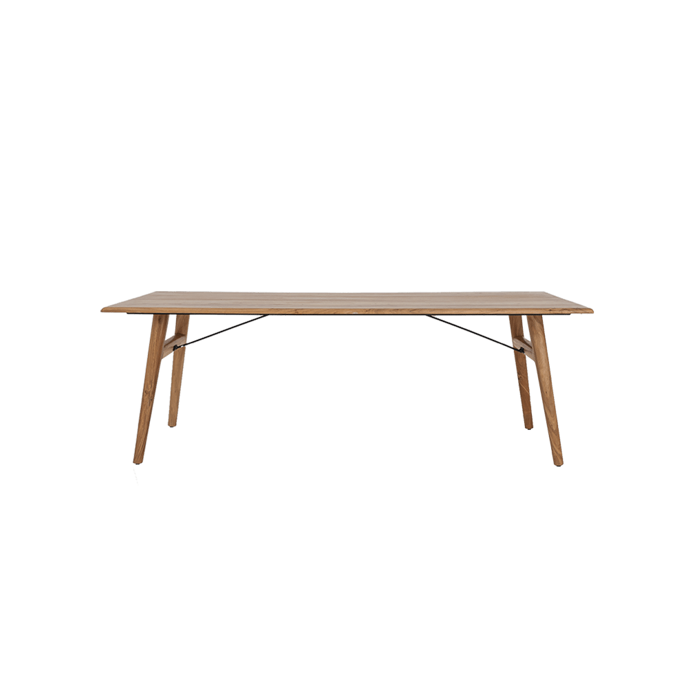 Tower Living eettafel Aura 160x90x76 cm naturel acacia