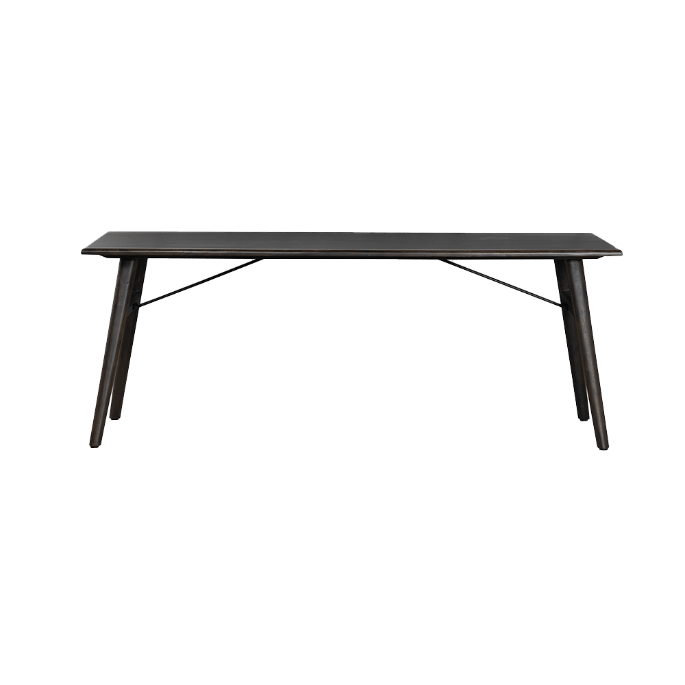 Tower Living eettafel Aura 200x100x76 cm espresso acacia