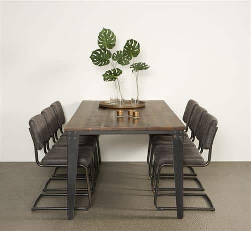Tower Living eettafel Basto 220x100x78 cm mangohout