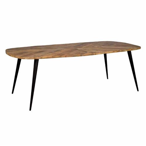 Tower Living eettafel Giovanni 200x110x78 cm natural mangohout