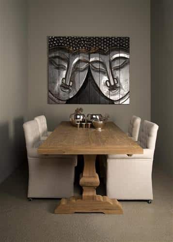Tower Living Klooster eettafel Le Mans 200x100x78 cm teak