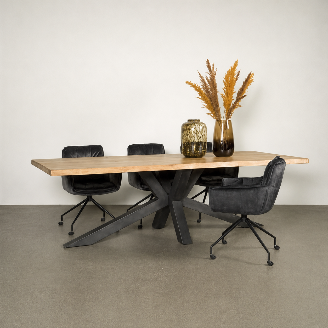 Tower Living eettafel Sovana 240x100x78 cm naturel acacia