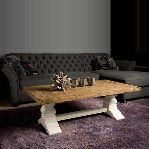 Tower Living klooster salontafel Amanda 135x75x45 cm grenen