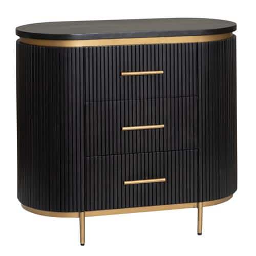 Tower Living ladekast Rivello 90x45x80 cm mangohout