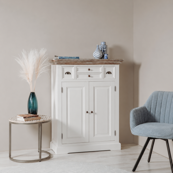 Tower Living meidenkast Fleur 100x40x128 cm grenen