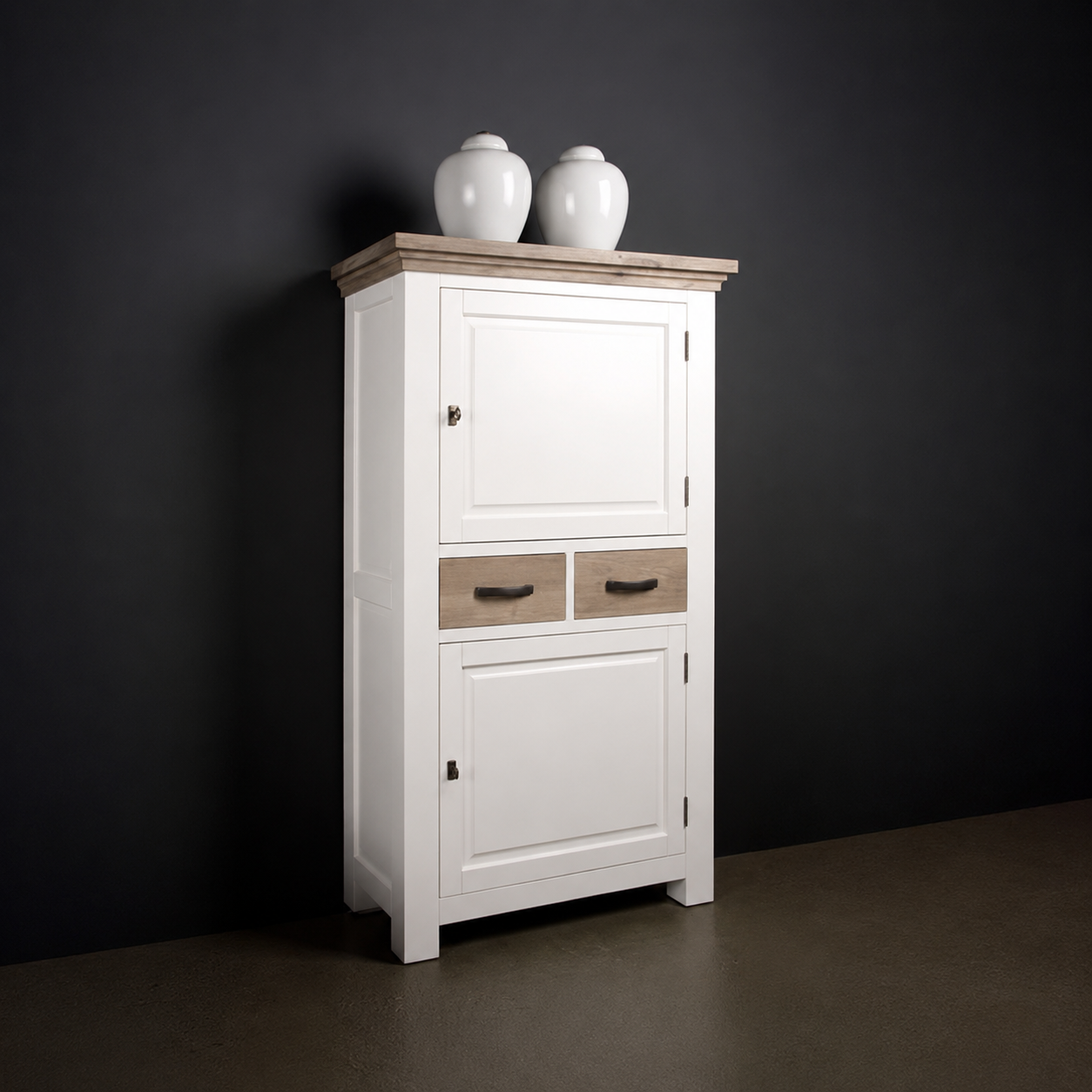 Tower Living opbergkast Parma Toscana 90x45x160 cm eiken