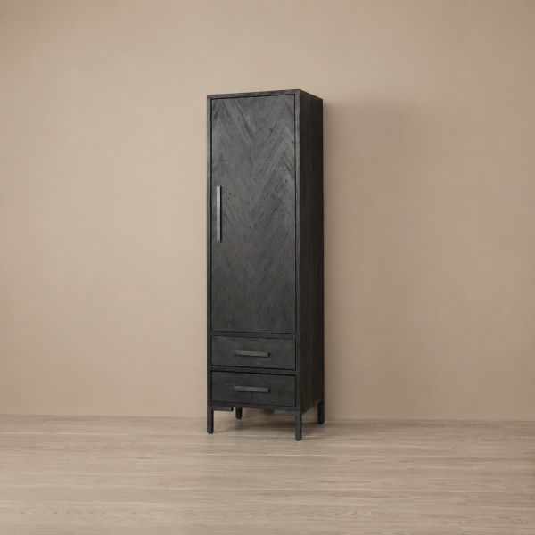 Tower Living opbergkast Ziano rechts 55x45x190 cm eiken