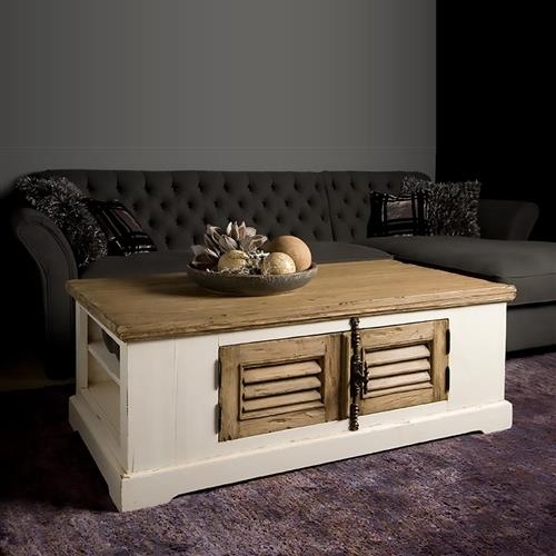 Tower Living salontafel Amanda 135x75x50 cm grenen