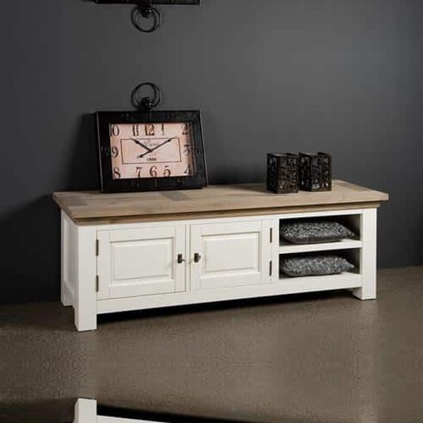 Tower Living tv Meubel Parma Toscana 160x40x55 cm eiken