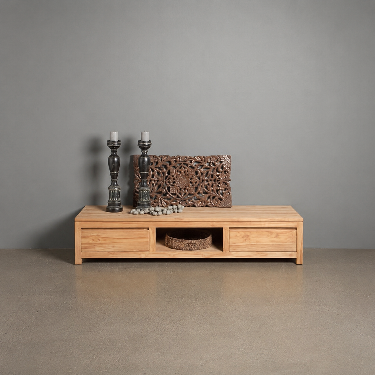 Tower Living tv meubel Corona 180x45x37 cm teak