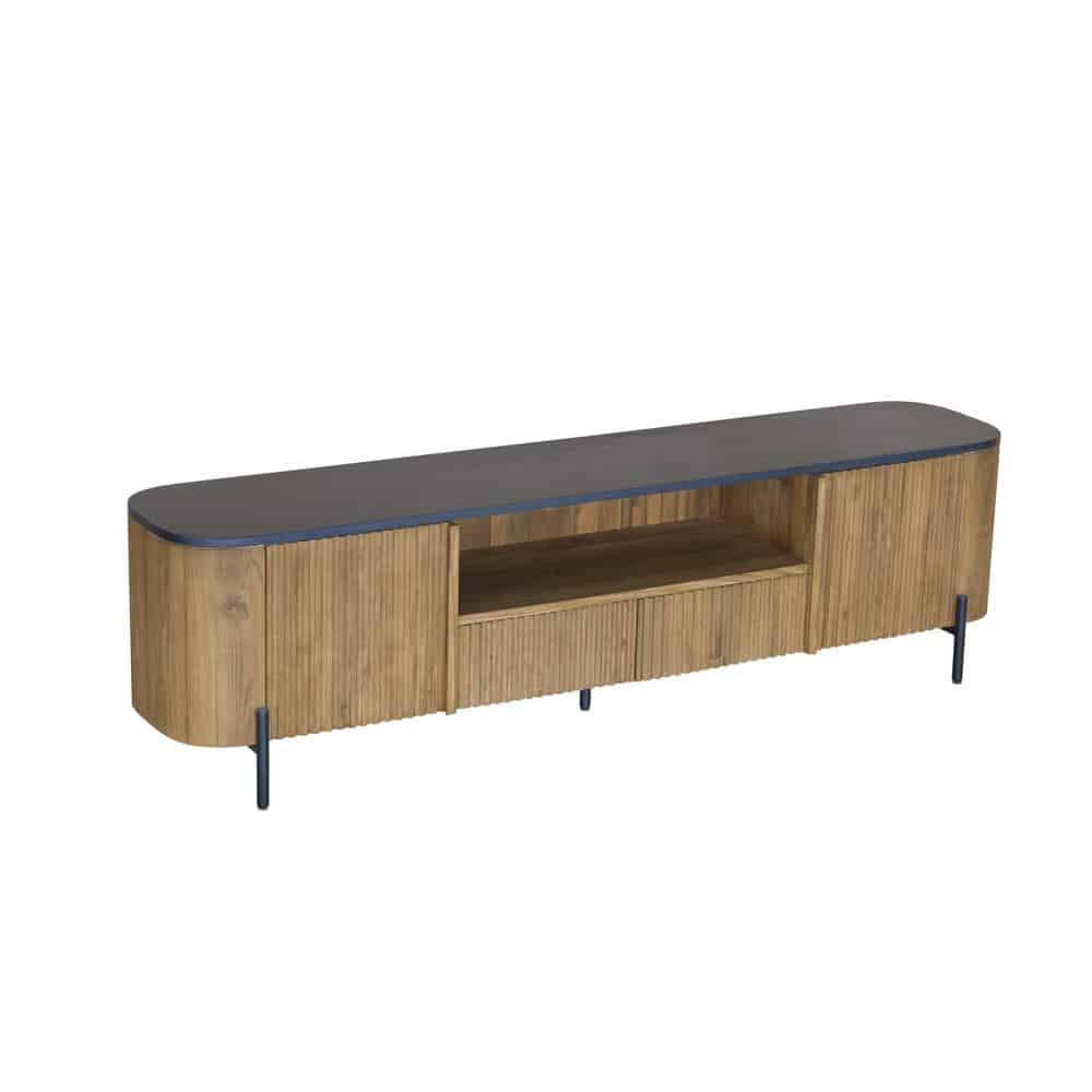 Tower Living tv meubel Palazzo 200x45x55 cm teak