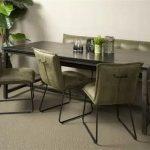SHOWMODEL Tower Living eettafel Paterno 240 cm mangohout