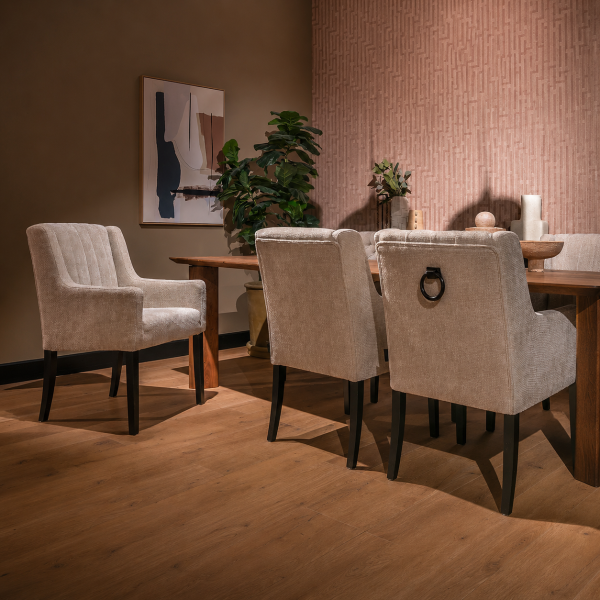 UrbanSofa eetkamerstoel Dionne met arm