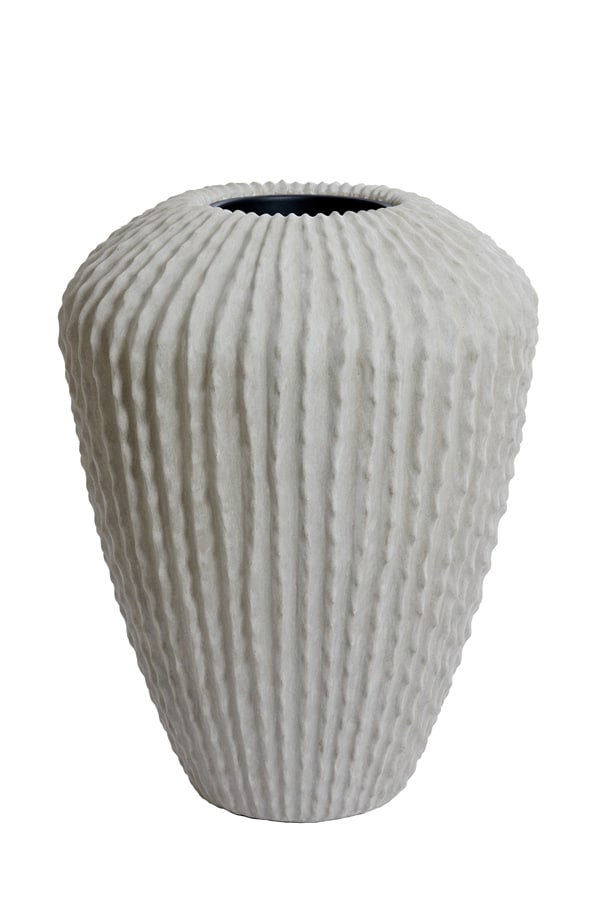 Light & Living vaas Ø66x88 cm Cacti kunststof beige