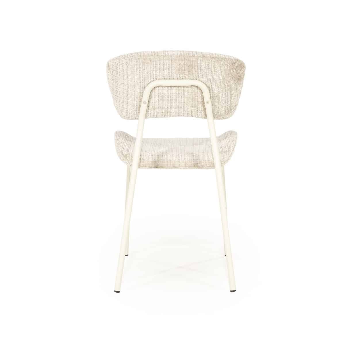 By-Boo eetkamerstoel Dare taupe (set van 2)