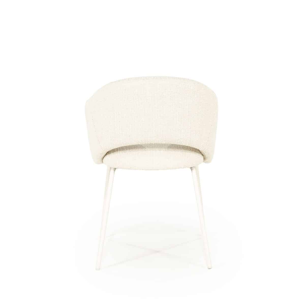 By-Boo eetkamerstoel Story met arm beige (set van 2)