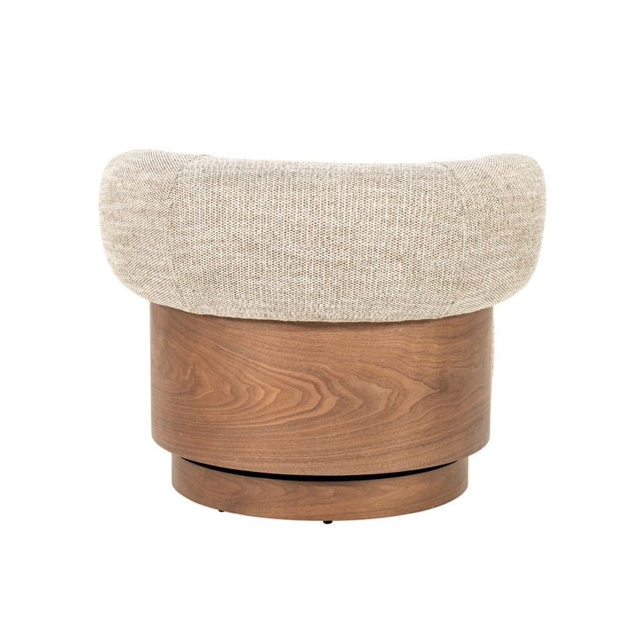 Eleonora fauteuil Nila met arm taupe