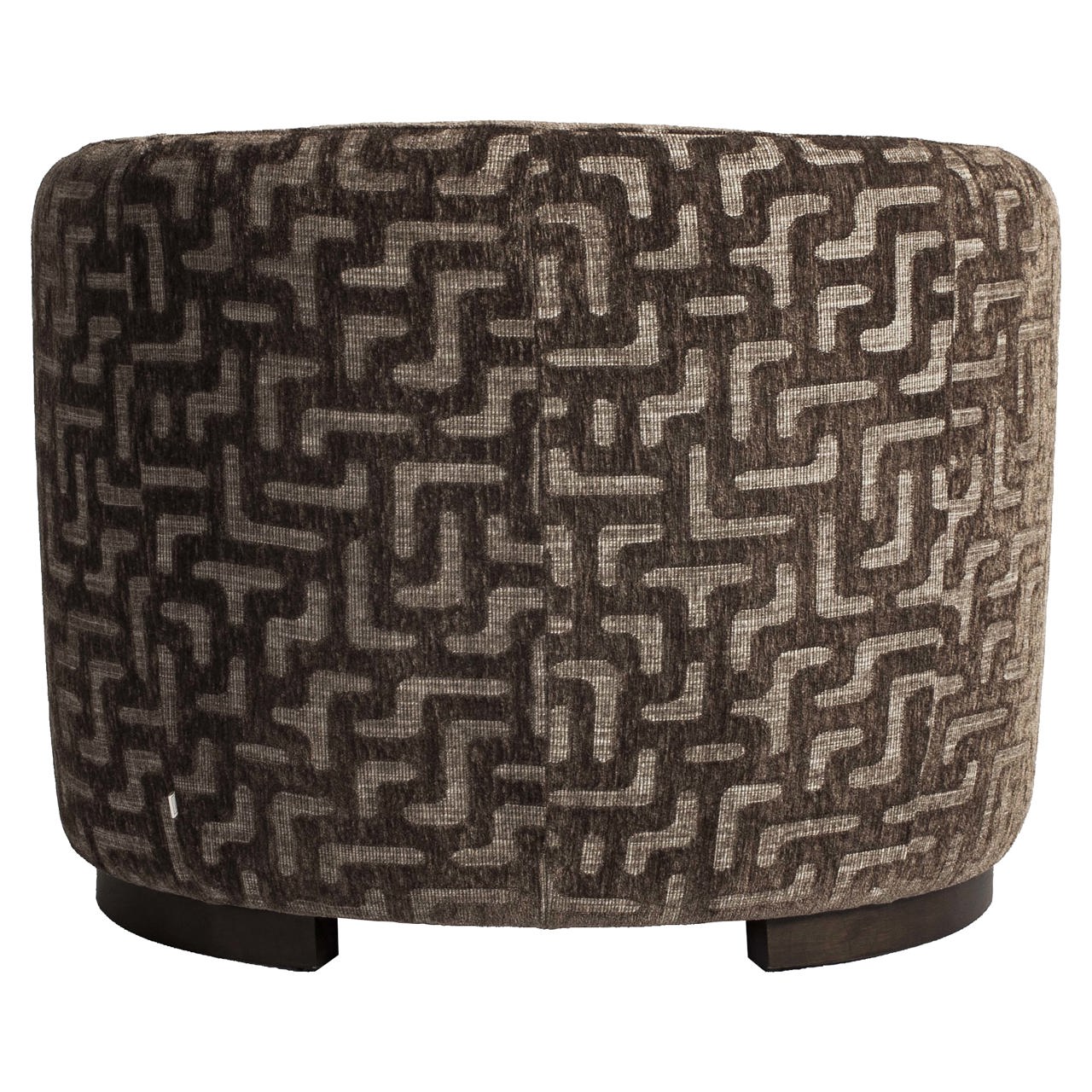 Richmond Interiors fauteuil Hannah met arm brown labyrinth