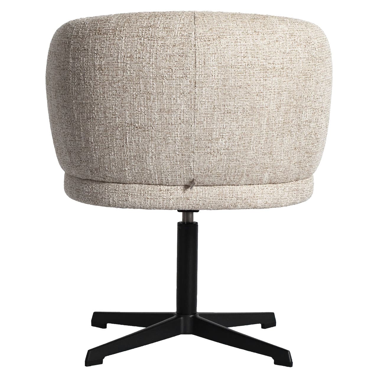 Richmond interiors eetkamerstoel Dinan draaibaar cream tweed