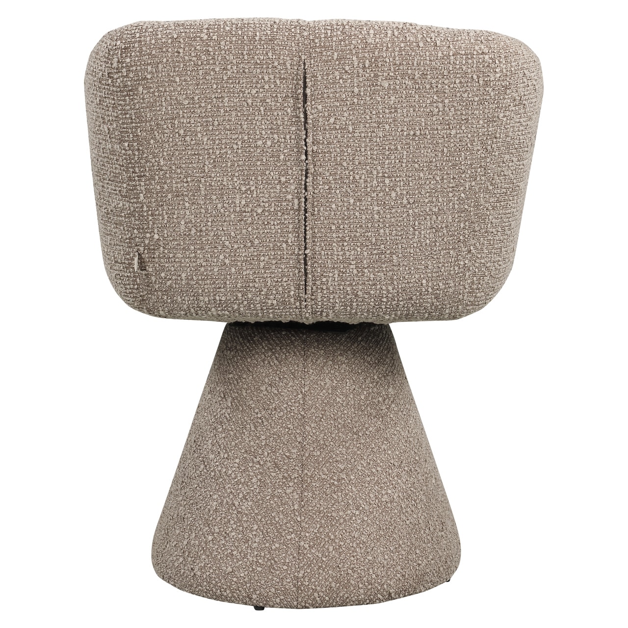 Richmond interiors eetkamerstoel Madeline draaibaar met arm mocca