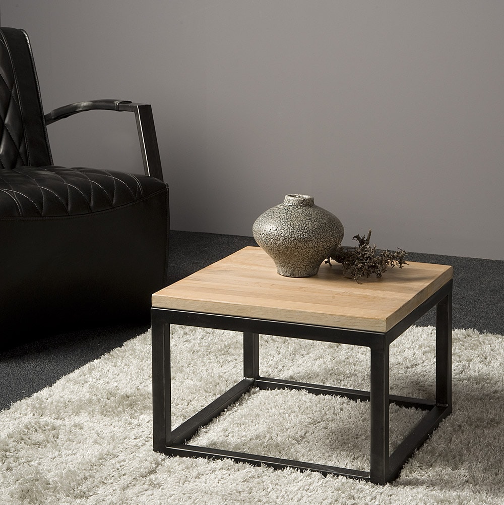 SHOWMODEL Tower Living bijzettafel Max 50x50x35 cm eiken
