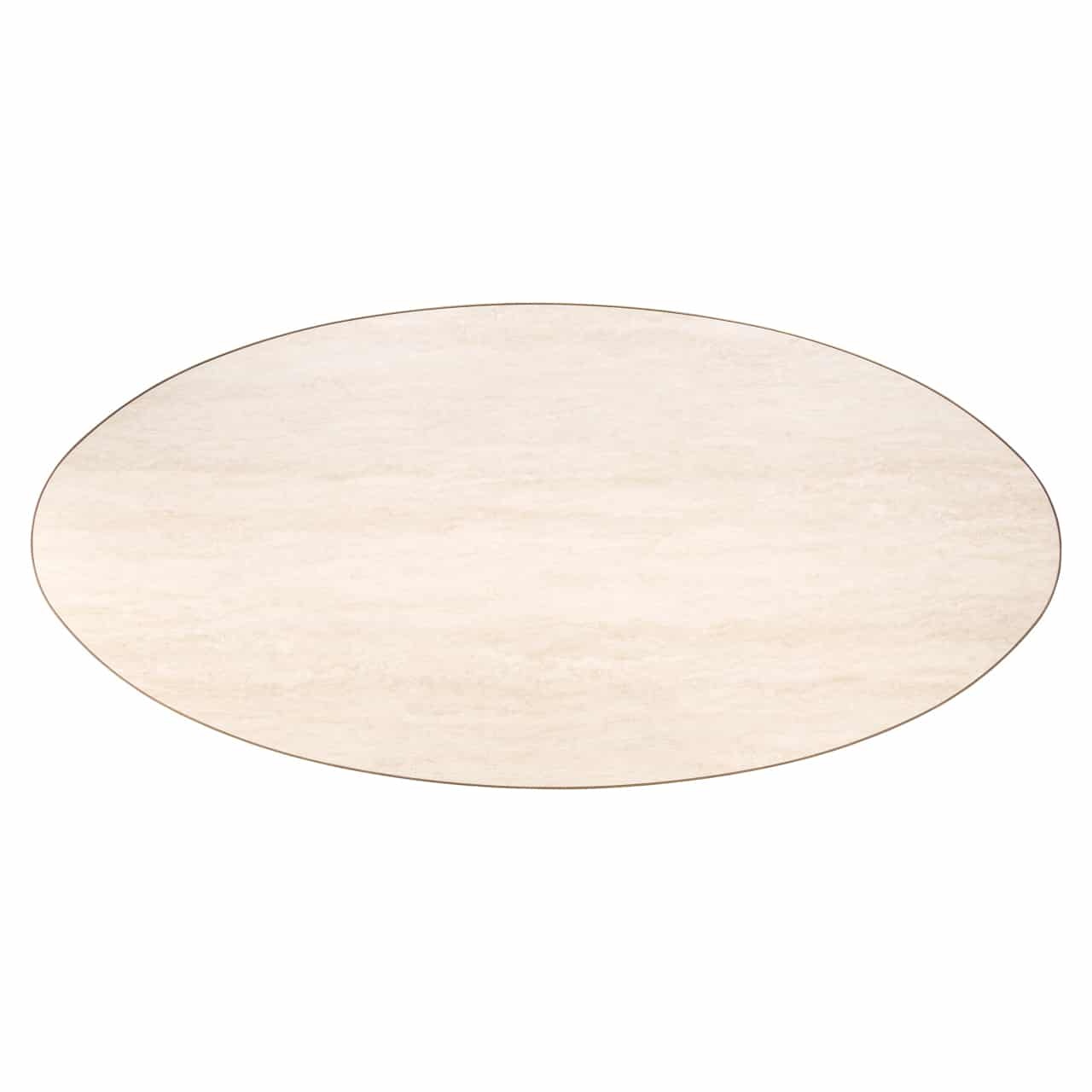 Richmond Interiors eettafel Tivoli 230 cm ovaal keramiek