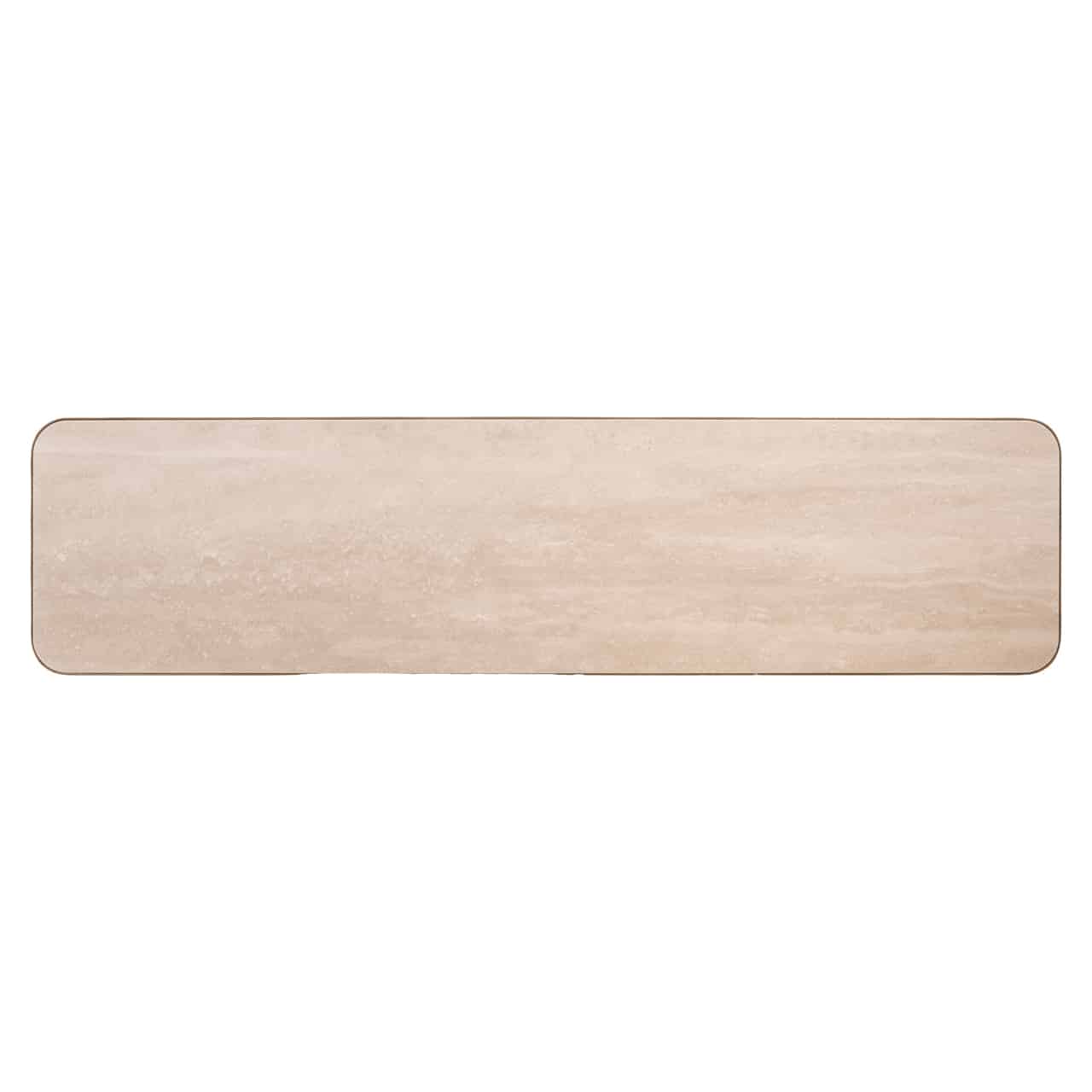 Richmond Interiors wandtafel Claridge 140x35x80 cm keramiek