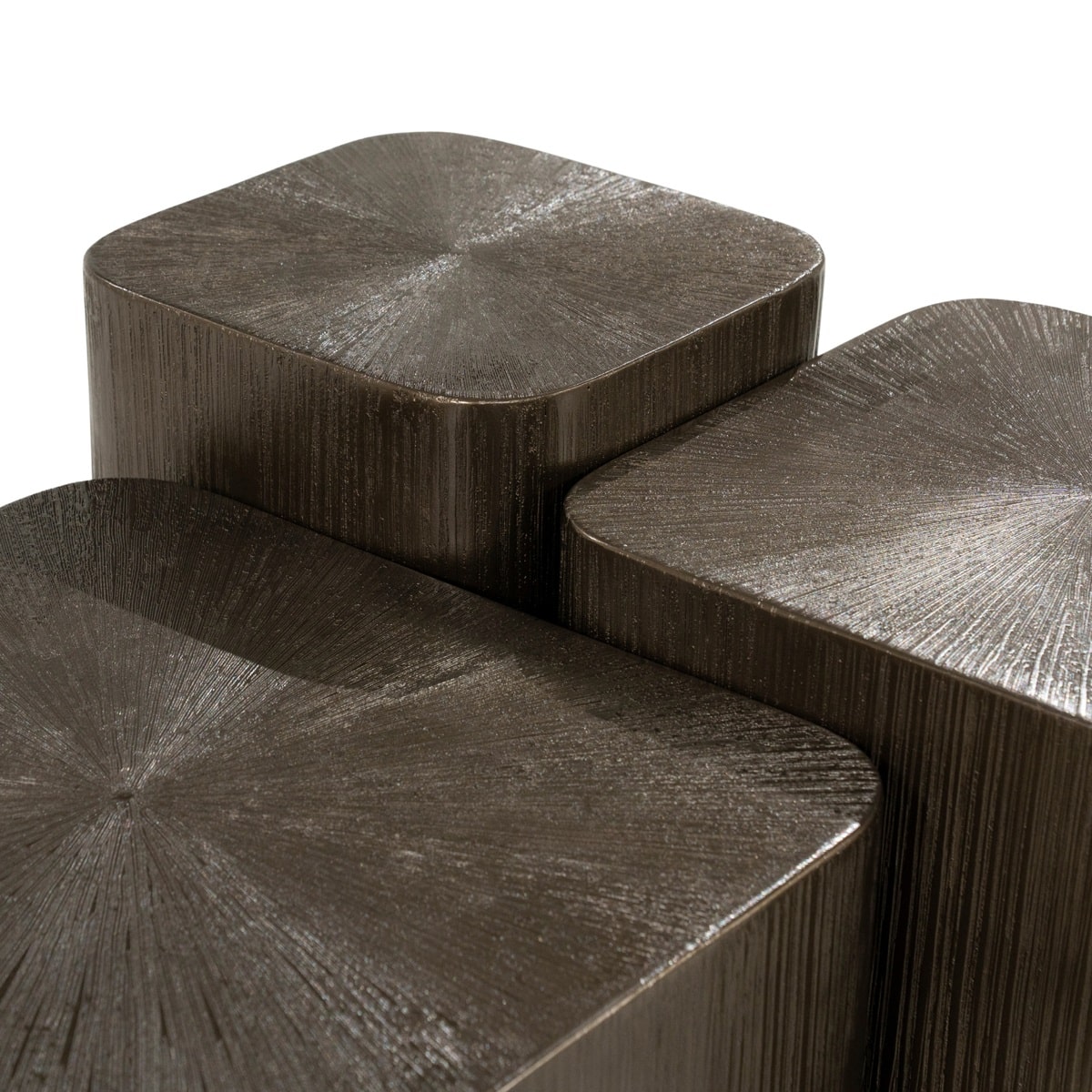 Eleonora salontafel Silva set van 3 hout