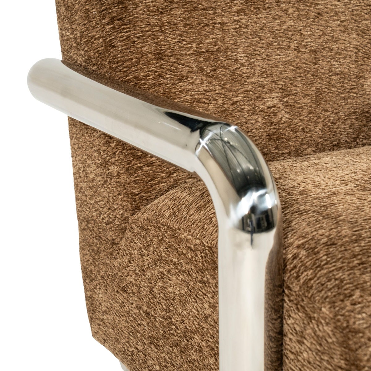By-Boo fauteuil Chromette met arm bruin