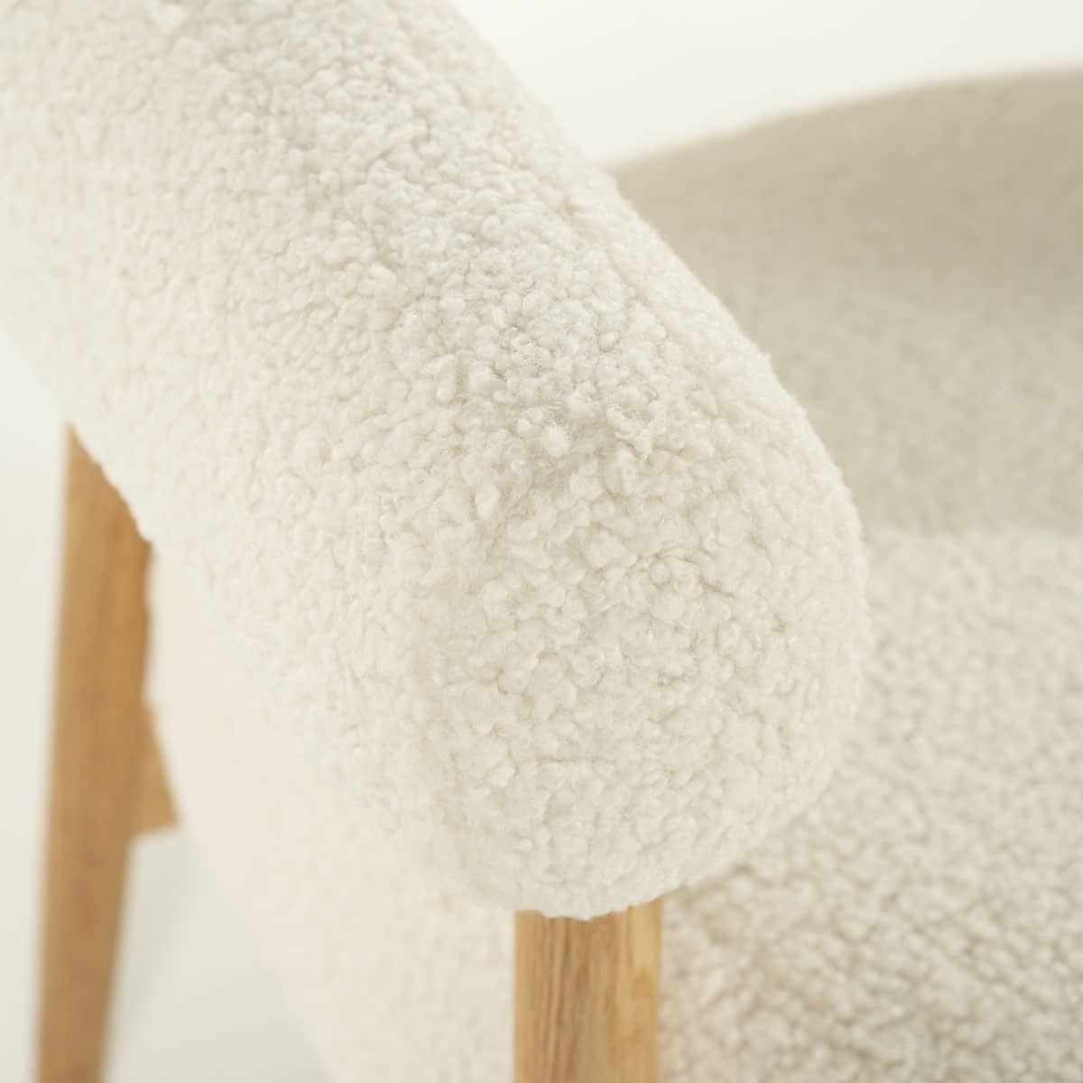 By-Boo fauteuil Mysa met arm beige