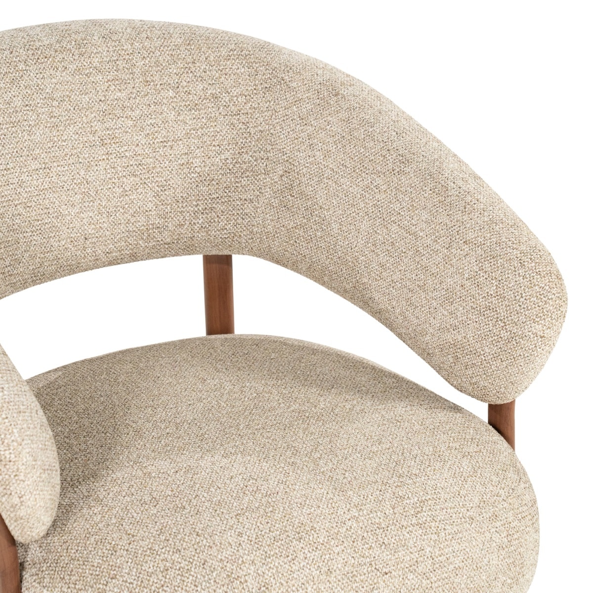 By-Boo fauteuil Sedia met arm bruin