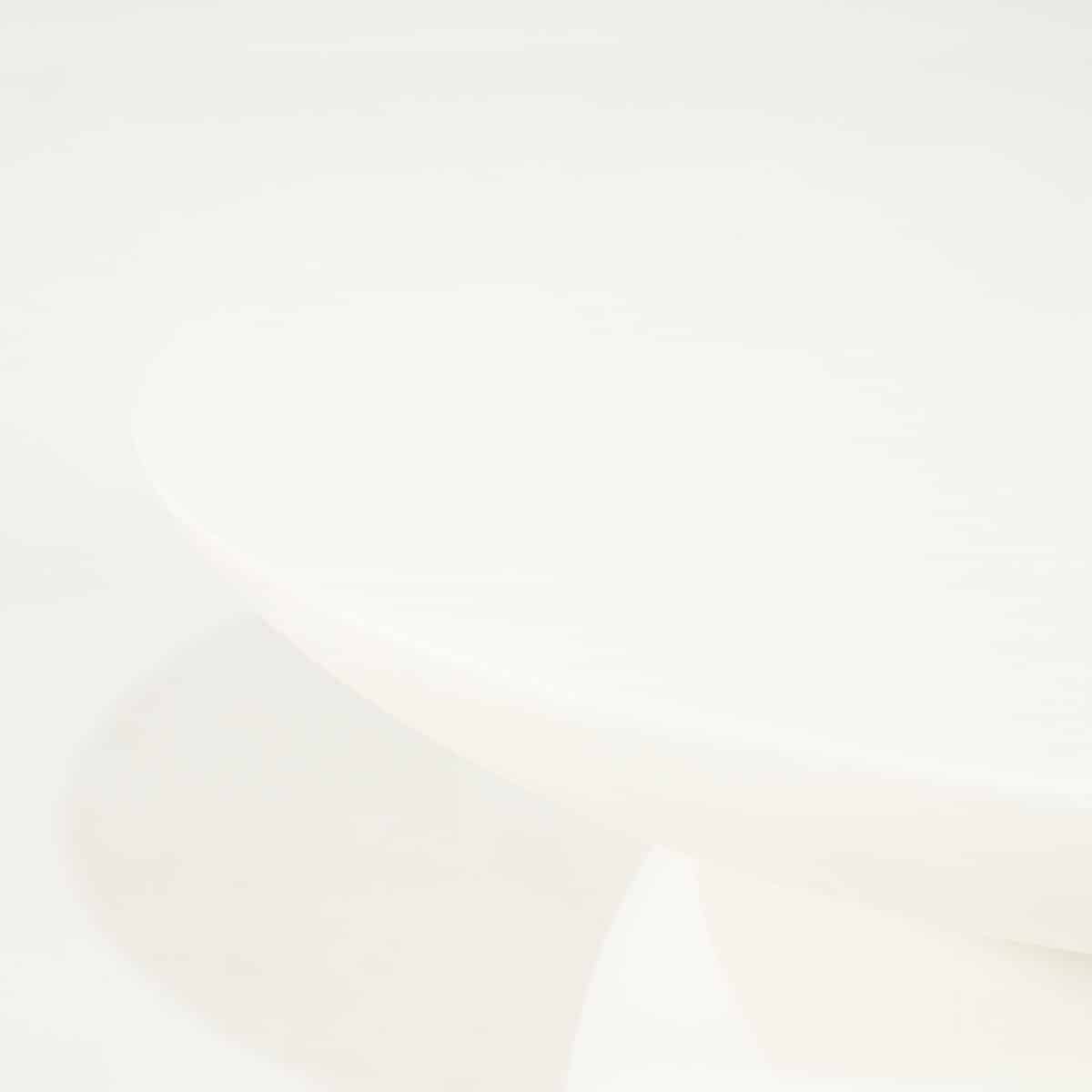 By-Boo salontafel Canto off white 70x70x36 cm metaal