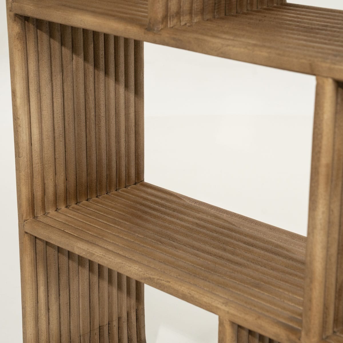 By-Boo wandkast Rigato 100x30x200 cm mangohout