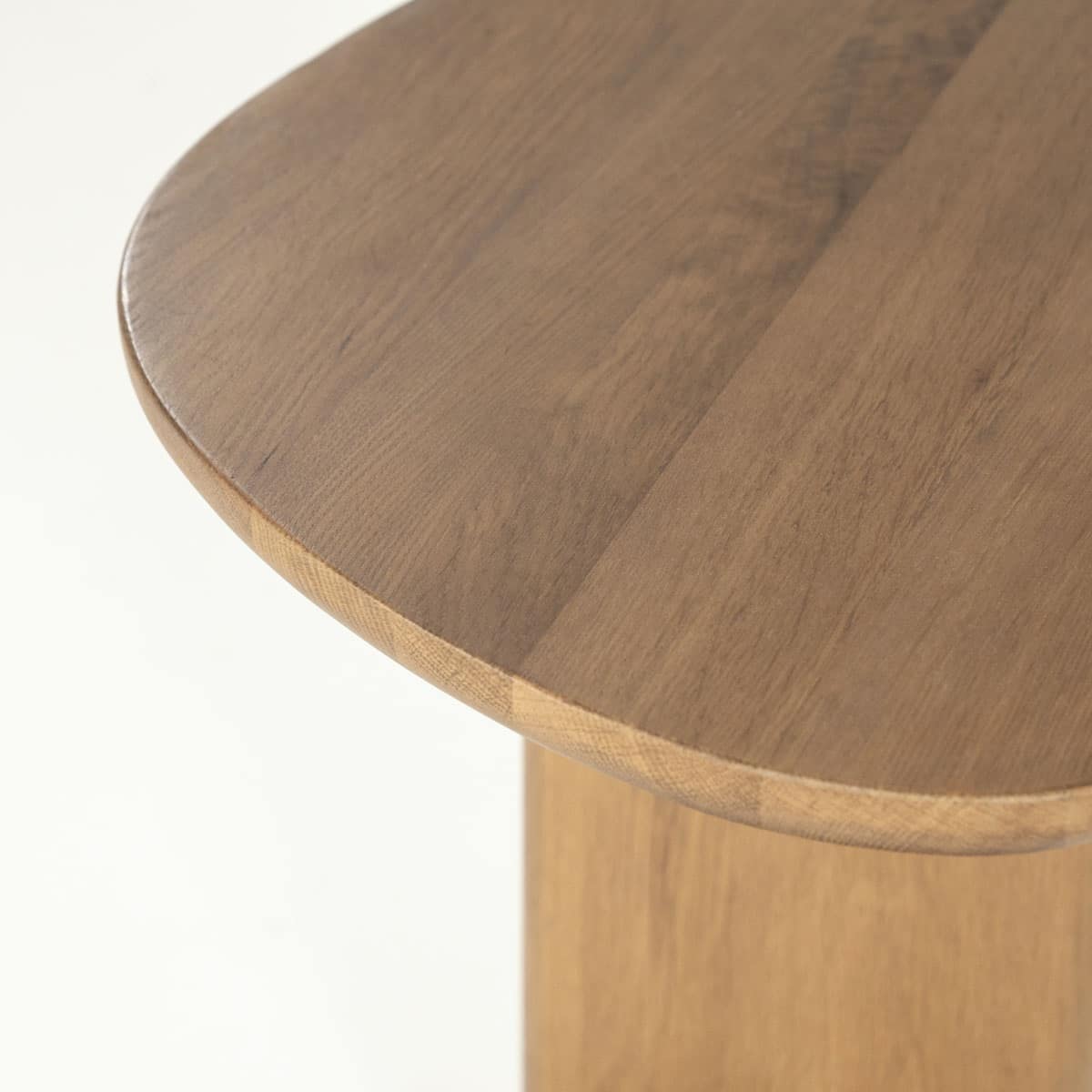 Eleonora bijzettafel Lori 46x35x55 cm lichtbruin eiken